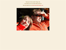 Tablet Screenshot of jennifermeijer.com
